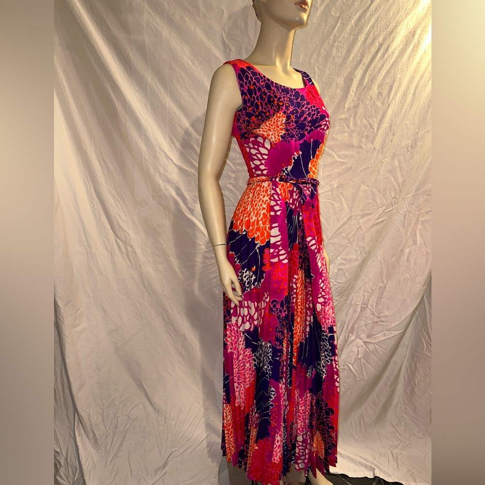 Vintage Krist Palazzo Pantsuit with belt tie